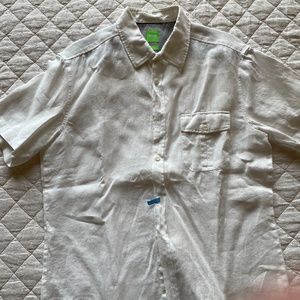 Hugo Boss Linen Summer Shirt - L